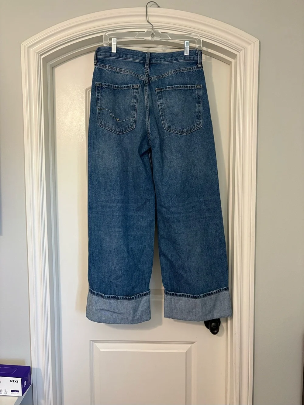 Free People we the free easy bay cuffed jeans
